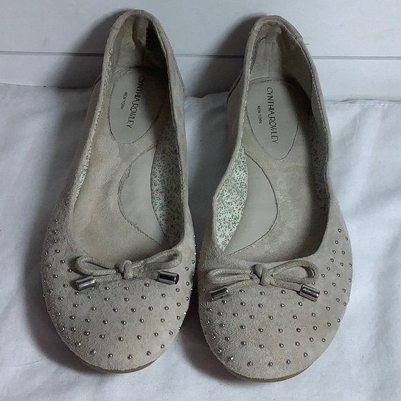 Cynthia Rowley Shoes Cynthia Rowley Suede Leather Ballet Flats With